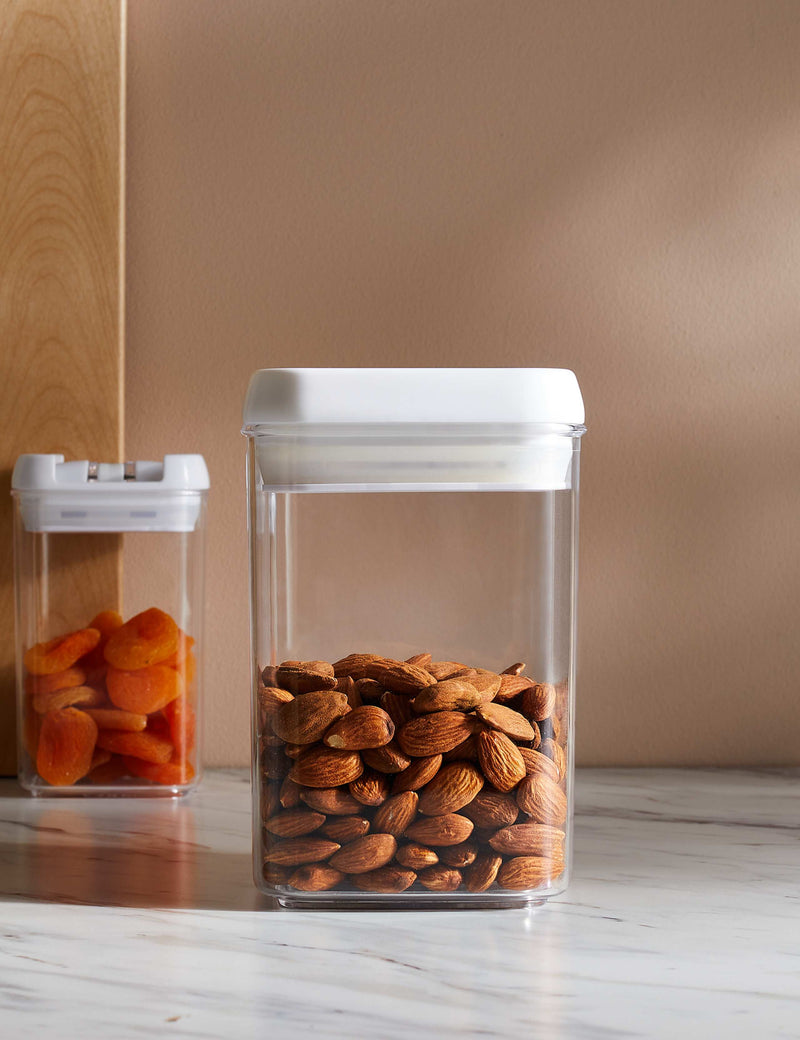 0.8L rectangular flip-tight food storage container, imported from the UK