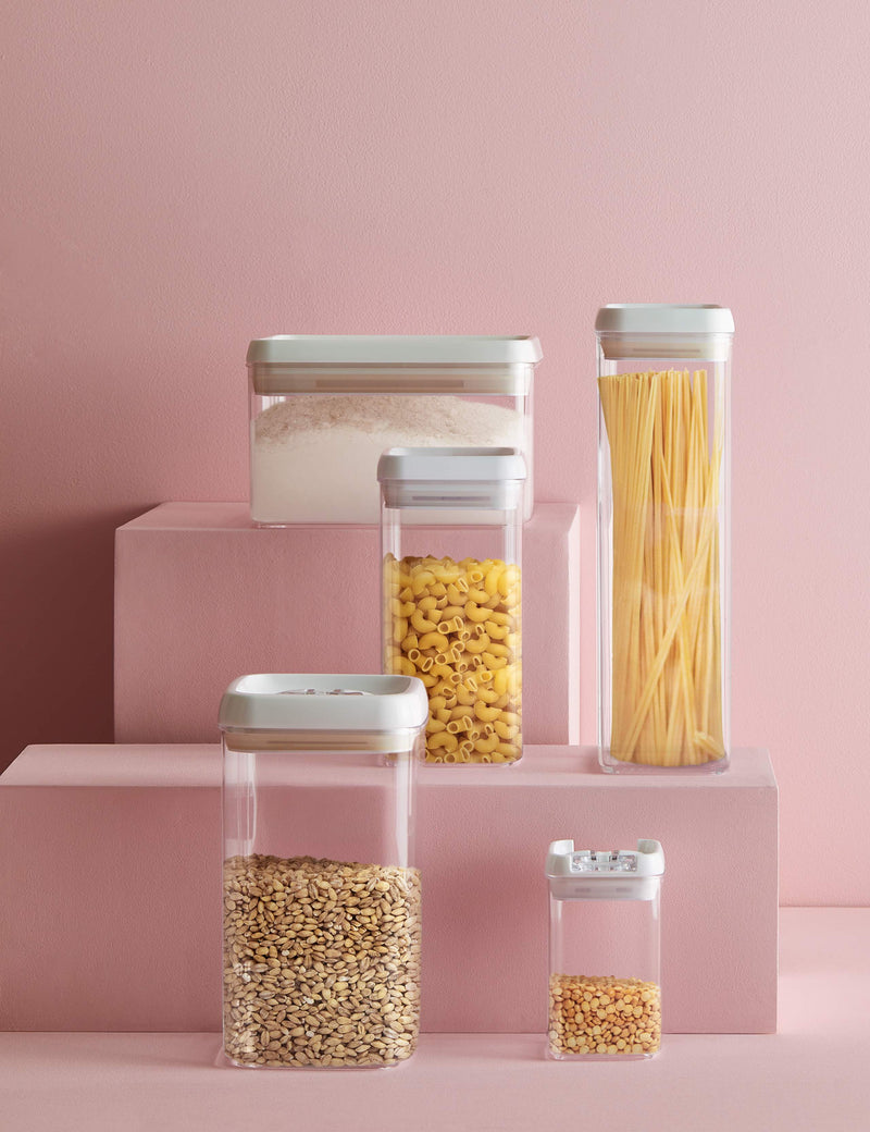 0.8L rectangular flip-tight food storage container, imported from the UK