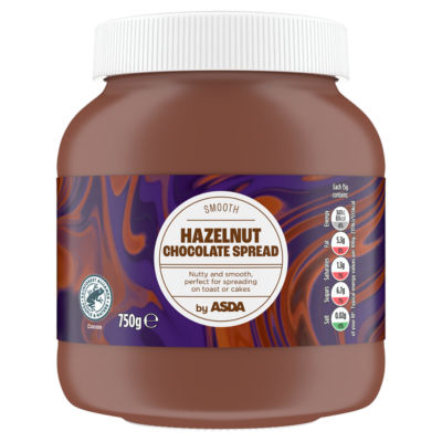 ASDA Hazelnut Chocolate Spread 750g - British product