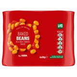 ASDA baked beans in tomato sauce 410g 4 pack, imported from the UK