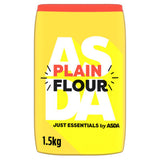 ASDA plain flour 1.5kg, UK version