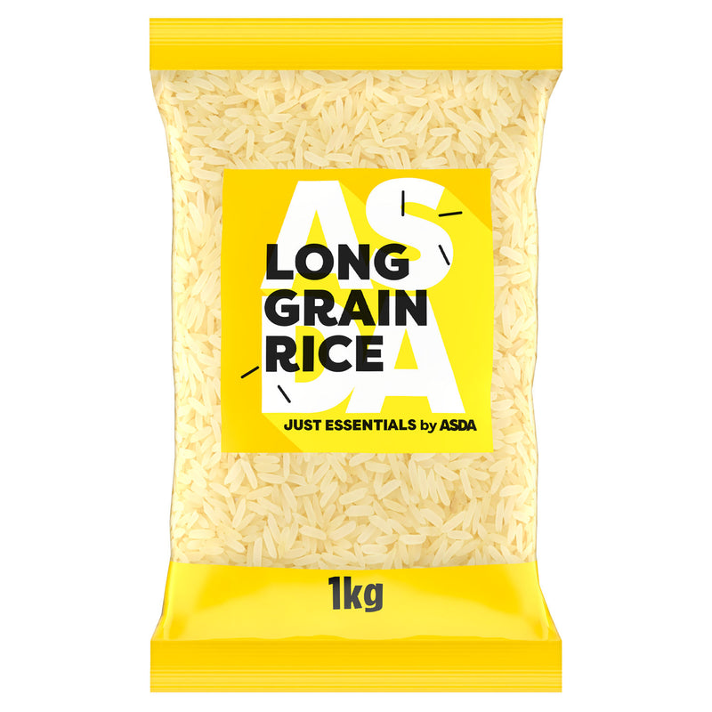 Just Essentials By ASDA Long Grain Rice 1kg, UK version