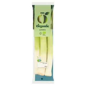 ASDA Organic Leeks 400g