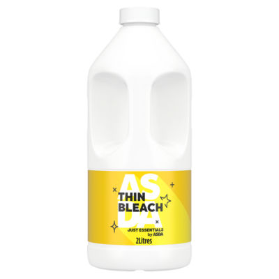 ASDA thin bleach 2 litres, UK version