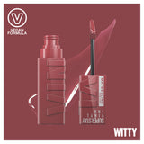 Maybelline liquid lipstick 40 Witty 4.2ml, imported from the UK