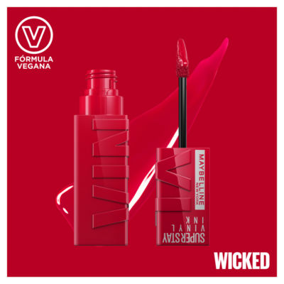 Maybelline liquid lipstick in Wicked shade 4.2ml, imported from the UK