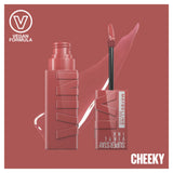 Maybelline SuperStay Vinyl Ink Long Lasting Liquid Lipstick Shine Finish 35 Cheeky