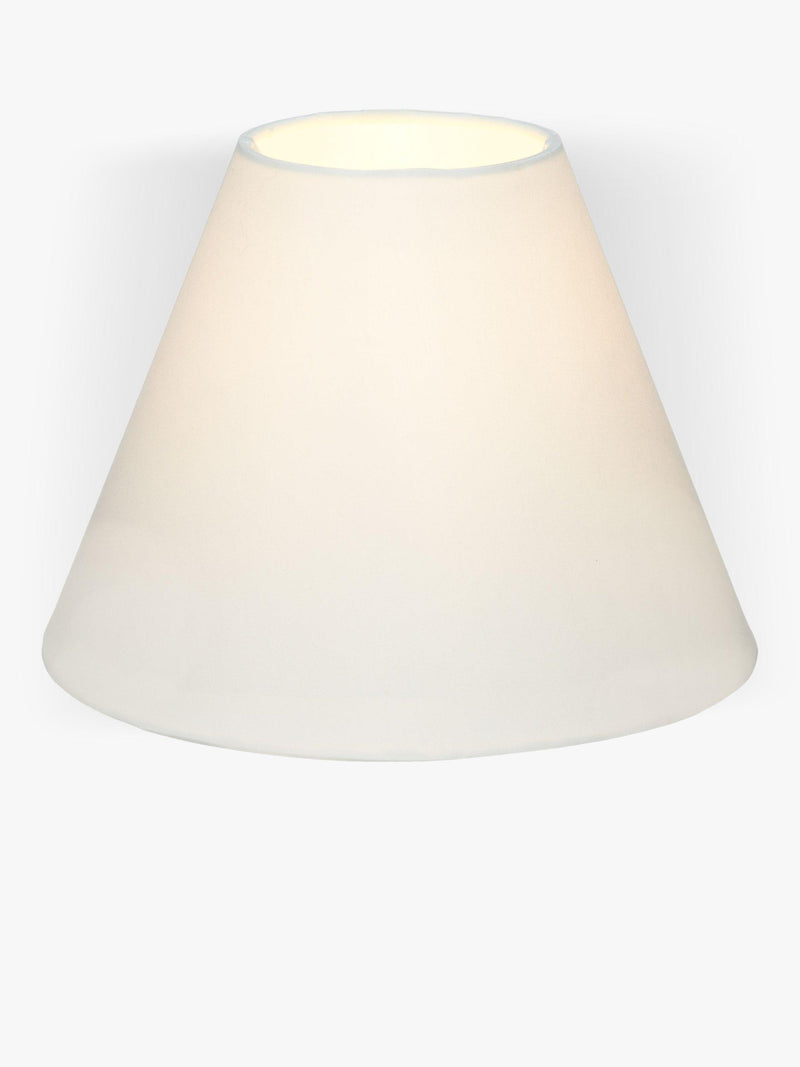 John Lewis Mimi Cone lampshade in cotton-polyester blend - British product