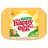 ASDA The Happy Egg Co Free Range Eggs 6 Large- Buy online at McGrocer
