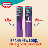 Dr Oetker violet food colour gel 15g tube, UK version