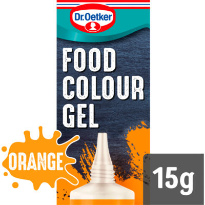Dr. Oetker orange food colour gel 15g - British product
