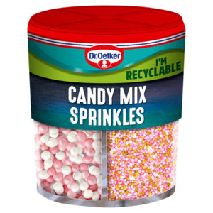 Dr. Oetker Party Pink Sprinkles Mix Cake Sprinkles 82g