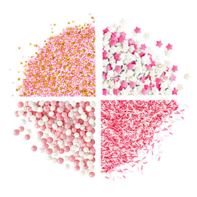 Dr. Oetker Party Pink Sprinkles Mix 82g - British product