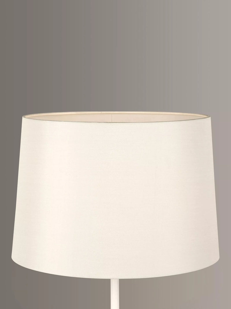 John Lewis Gemma tapered silk lampshade in oyster (British brand)