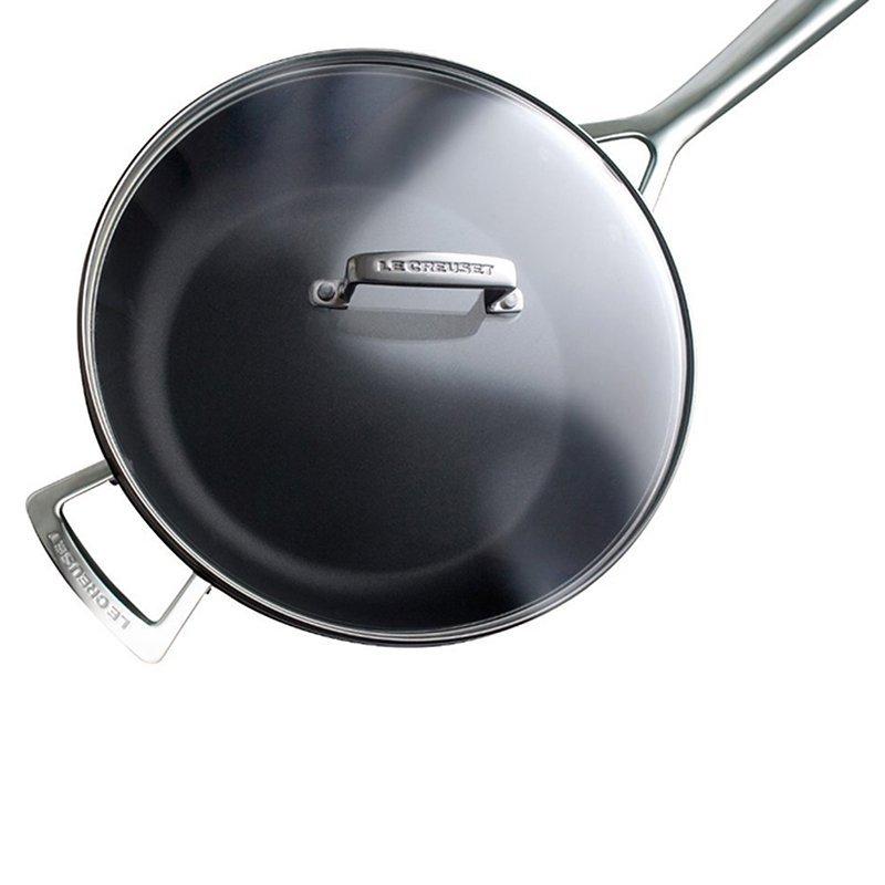 Le Creuset toughened non-stick glass lid for pots and pans, UK version