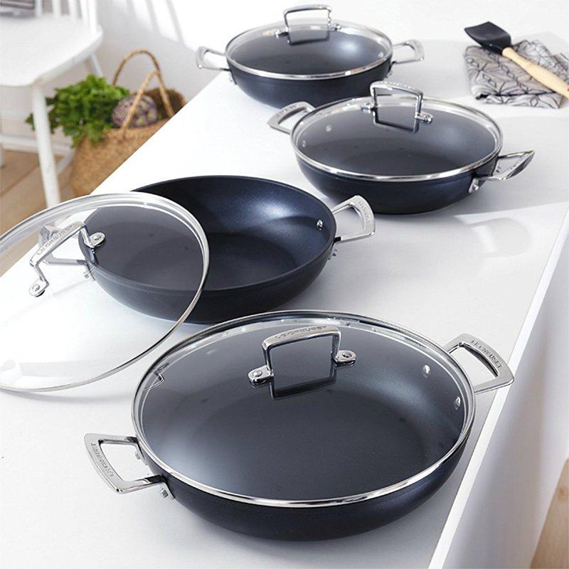 Le Creuset toughened non-stick glass lid for pots and pans, UK version