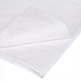 Peter Reed Egyptian Cotton 2 Row Cord Flat Sheets - White Double