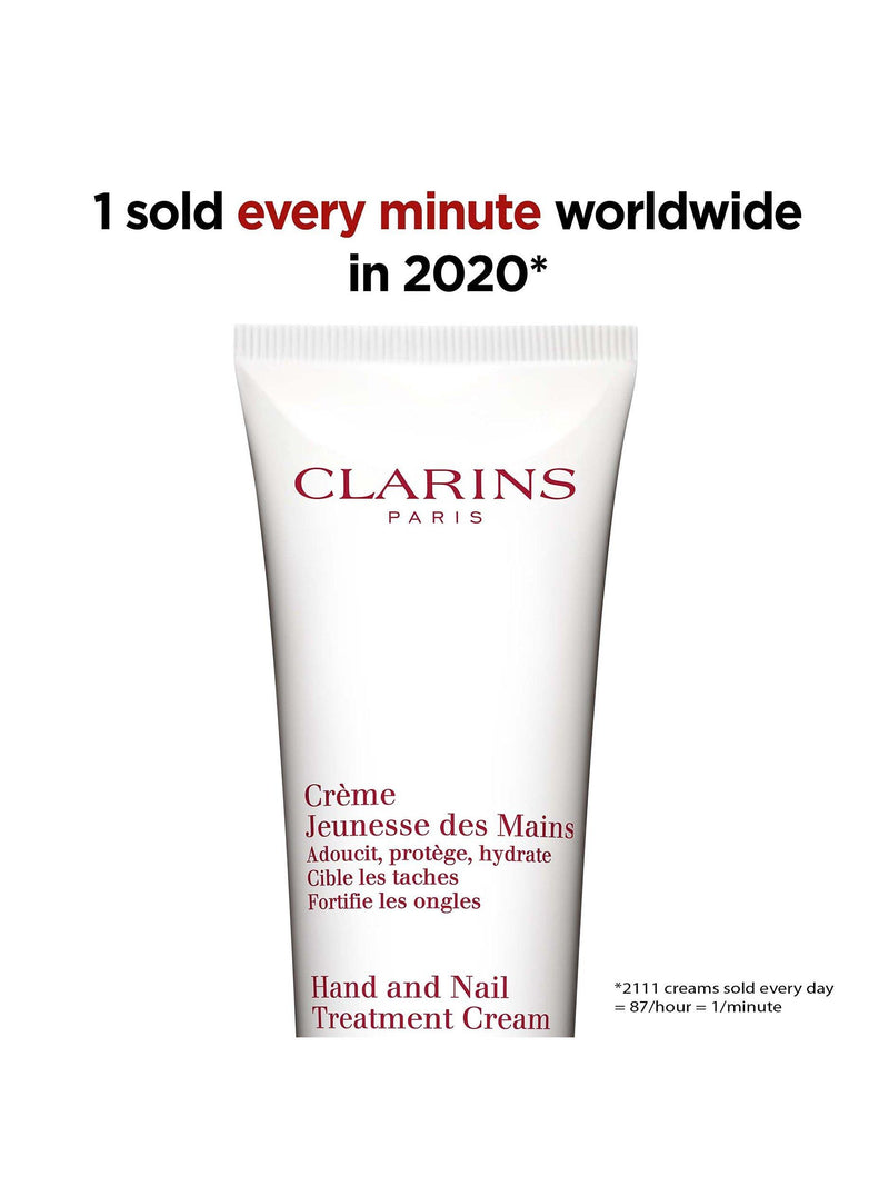 Clarins Hand & Nail Treatment Cream 100ml, imported from the UK