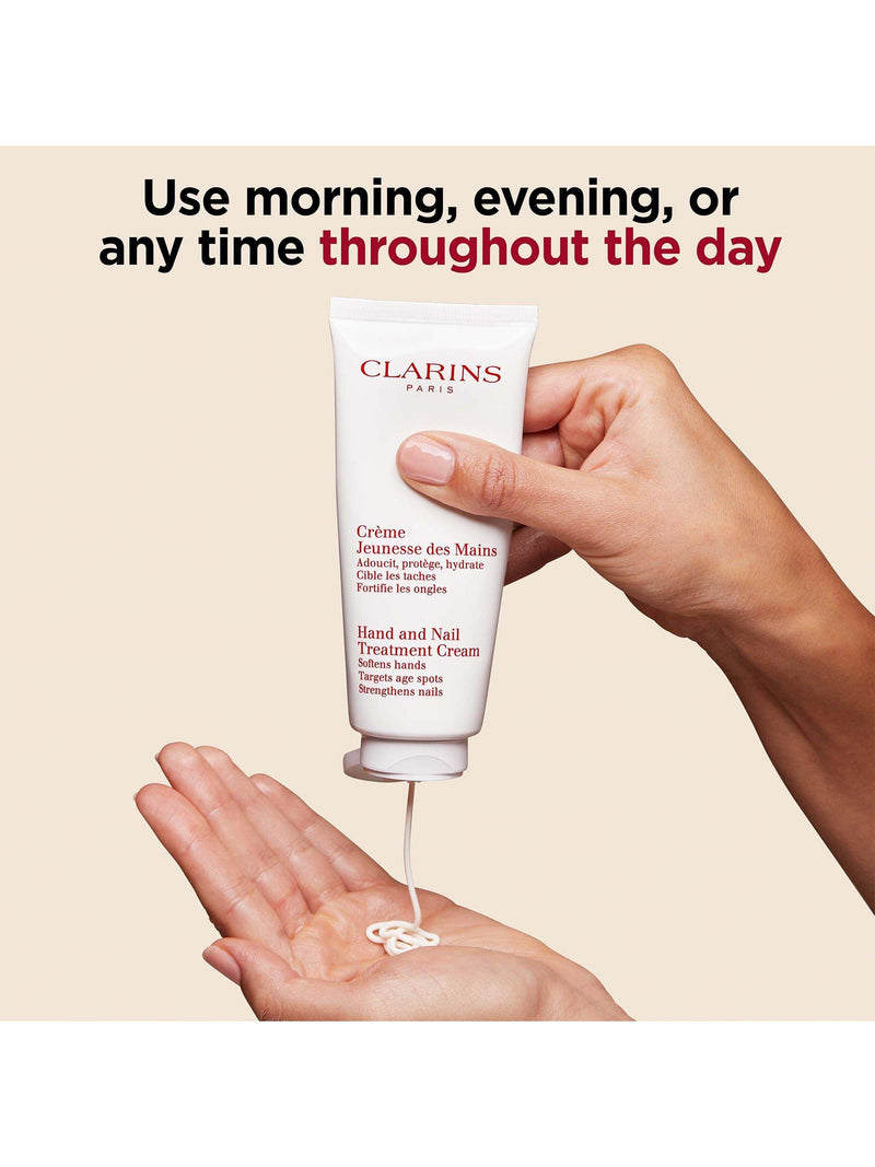 Clarins Hand & Nail Treatment Cream 100ml, imported from the UK