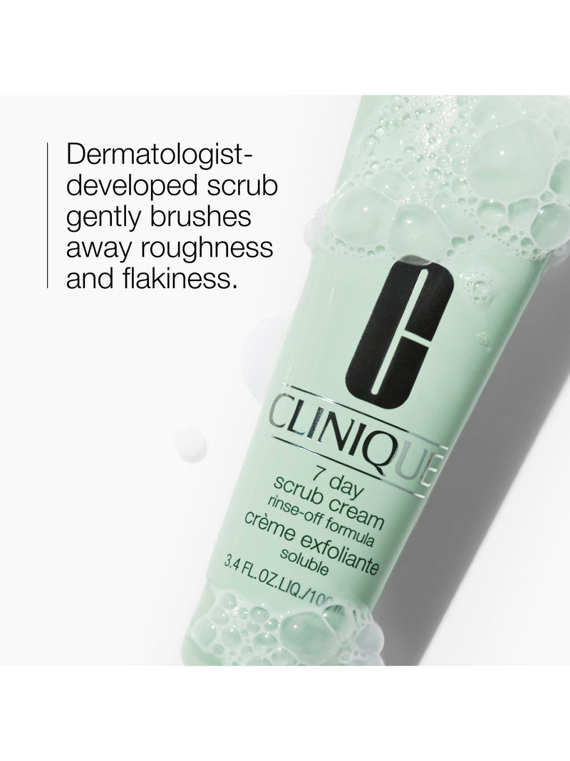 Clinique 7 Day Scrub Cream 100ml, imported from the UK