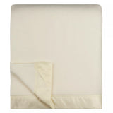 John Lewis John Atkinson by Hainsworth Empress Merino Wool Blanket Winter White 255x230cm- Buy online at McGrocer