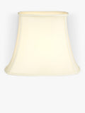 John Lewis silk bowed empire lampshade cream 50cm, UK version