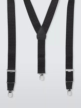 John Lewis John Lewis Spot Patterned Braces Black/White One Size- Buy online at McGrocer