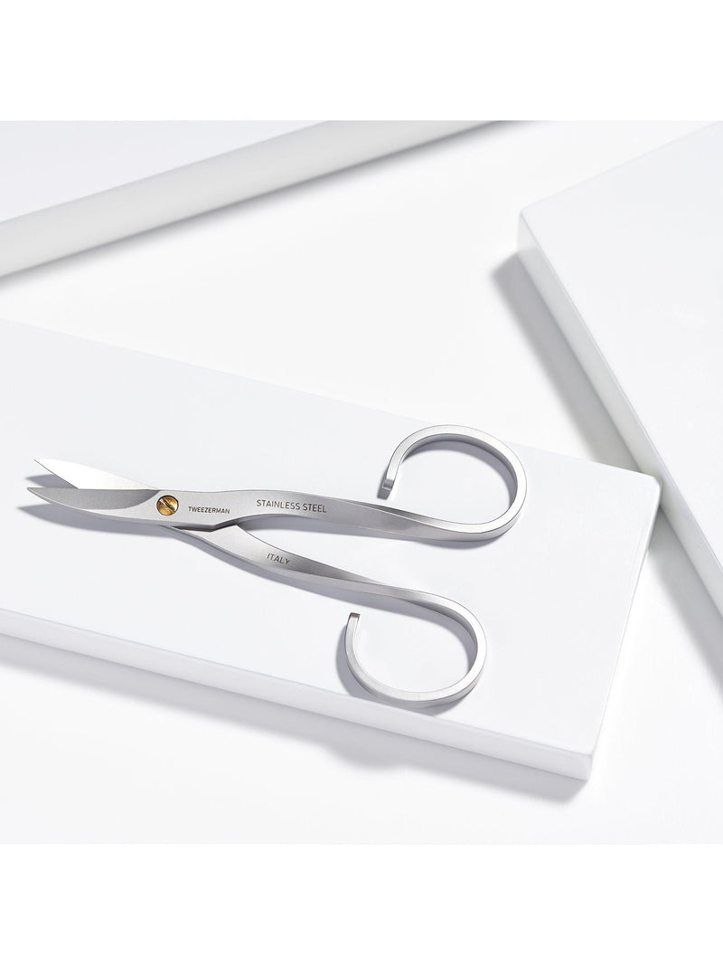 Tweezerman stainless steel nail scissors (British brand)