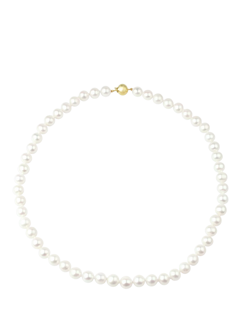 E.W Adams freshwater pearl necklace 16 inch - British product