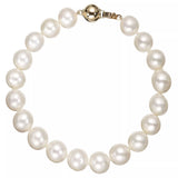 John Lewis E.W Adams Freshwater Pearl Knotted 7.5 Inch Bracelet with Gold Clasp- Buy online at McGrocer