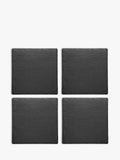 Selbrae House black slate coasters set of 4 - British product