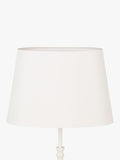 John Lewis silk oval lampshade oyster, imported from the UK