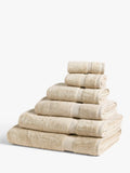 John Lewis Egyptian Cotton Hand Towel, Stone