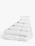 John Lewis Egyptian Cotton Face Cloth (Set of 2), White