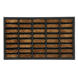 John Lewis rubber and coir scraper door mat 75x45cm - British product
