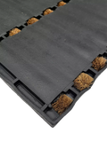 John Lewis rubber and coir scraper door mat 75x45cm - British product