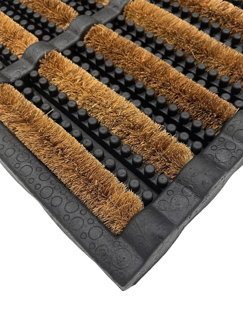 John Lewis rubber and coir scraper door mat 75x45cm - British product