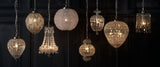 John Lewis Dante small ceiling light clear chandelier - British product