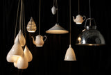 Original BTC Cobb ceiling light with bone china shade (British brand)