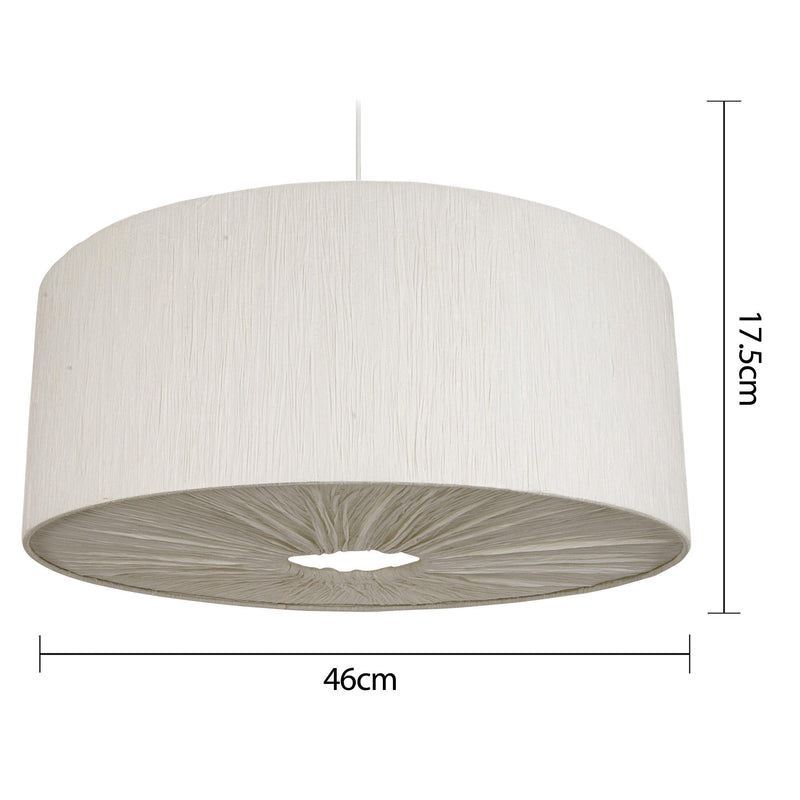 John Lewis ceiling shade natural paper 46cm - British product