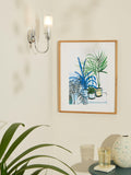 John Lewis Limbo wall light chrome, UK version