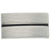 John Lewis striped oblong cufflinks black - British product