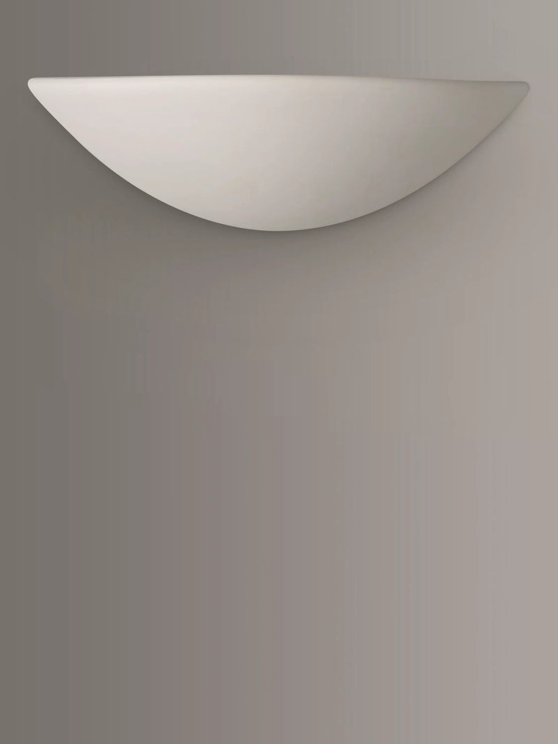 John Lewis Radius uplighter wall light white (British brand)