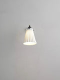 Original BTC Hector Pleat wall light H24cm, imported from the UK