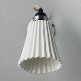 Original BTC Hector Pleat wall light H24cm, imported from the UK