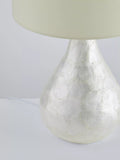 John Lewis Pearl Dual-Lit Capiz Shell table lamp, imported from the UK