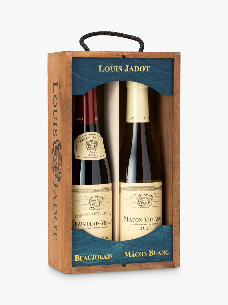 Maison Louis Jadot wine duo, 2 x 37.5cl, imported from the UK