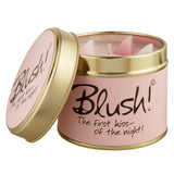 Lily-flame Blush scented tin candle 230g, UK version