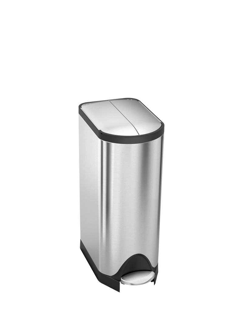 Simplehuman butterfly pedal bin brushed stainless steel 30L (British brand)