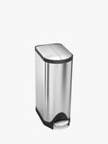 Simplehuman butterfly pedal bin brushed stainless steel 30L (British brand)